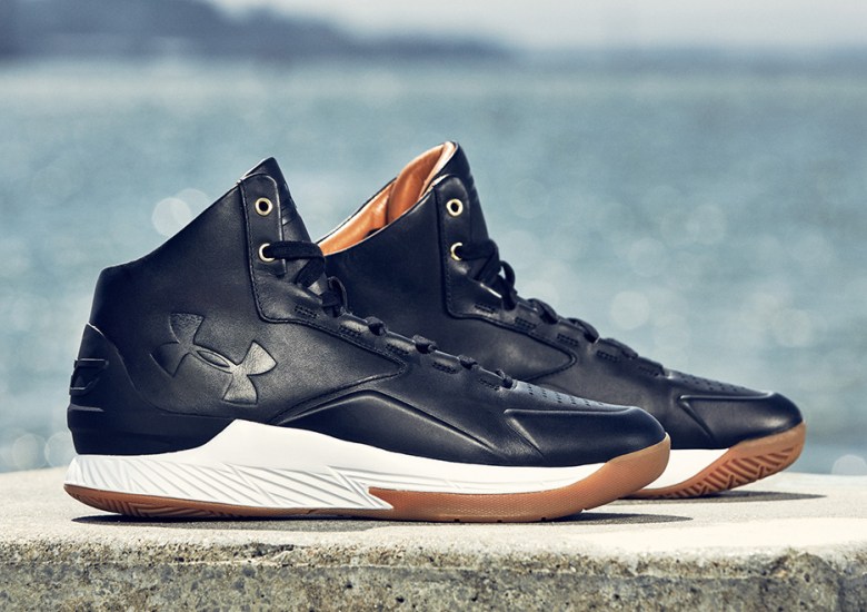 Under Armour Brings Back The Curry One In Luxurious Black Leather