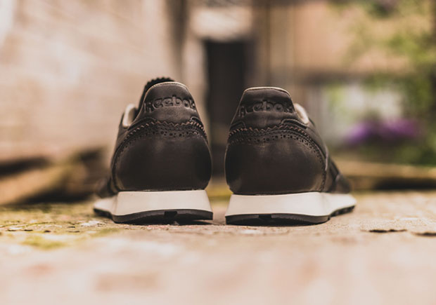 Reebok Classic Leather Lux Horween Black Aq9961 4