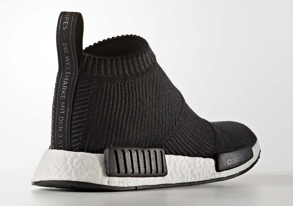 Adidas City Sock Black White 2