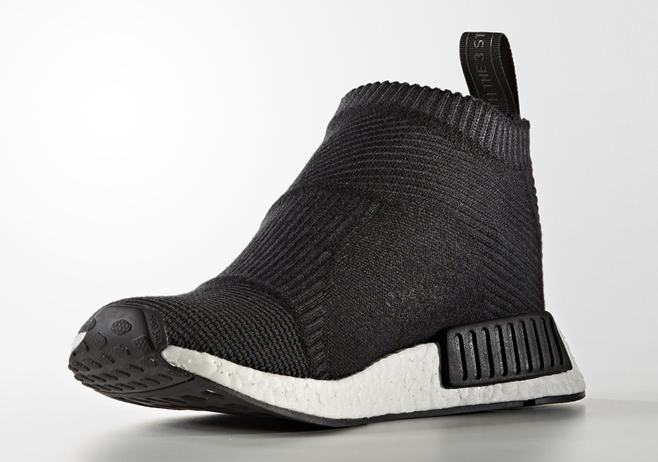 Adidas City Sock Black White 3