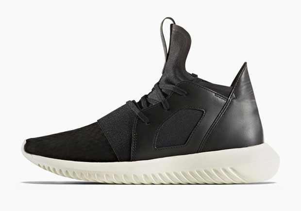 adidas Tubular Defiant Black Leather | SneakerNews.com