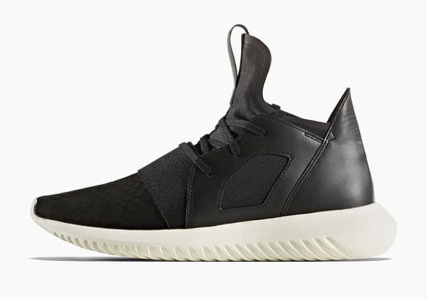 adidas Tubular Defiant Black White Leather | SneakerNews.com