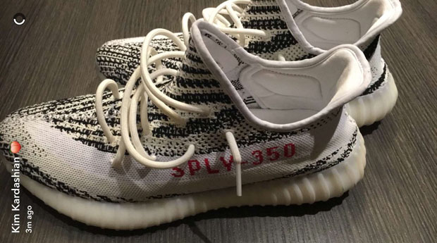 adidas Yeezy Boost 350 V2 White Black Sample | SneakerNews.com