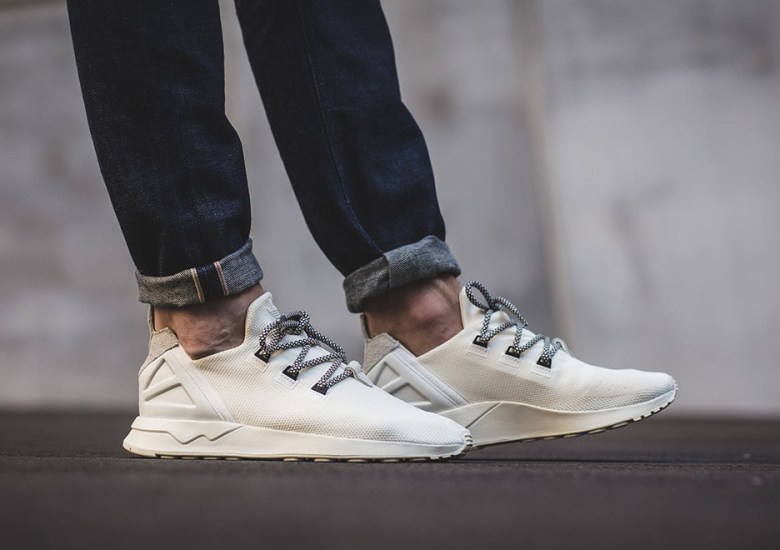 The adidas ZX Flux ADV Uses Yeezy 350 Laces -