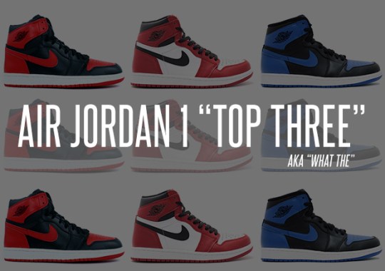 Details Behind The Air Jordan 1 “Top Three” aka “What The”