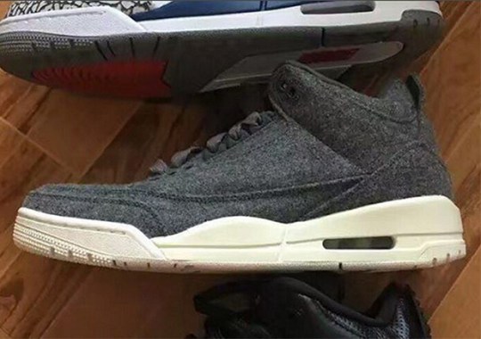 Jordan Brand Adds Wool To The Air Jordan 3