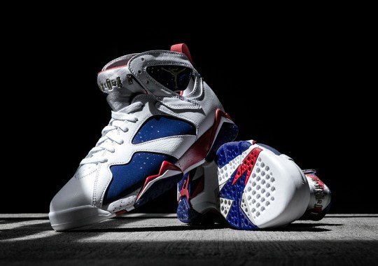 Celebrate Team USA’s Quest For Gold With The Jordan 7 “Olympic Alternate”