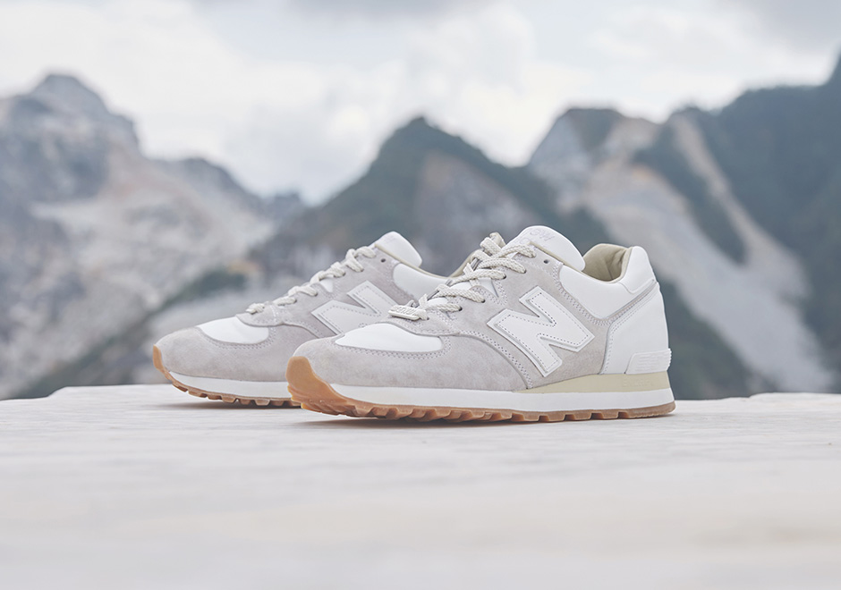 End New Balance 575 Marble White 2