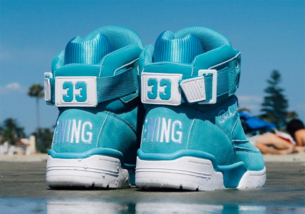 Ewing 33 Hi Turquoise Suede Release Date 04