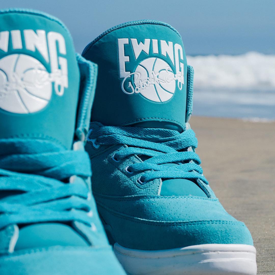 Ewing 33 Hi Turquoise Suede Release Date 05