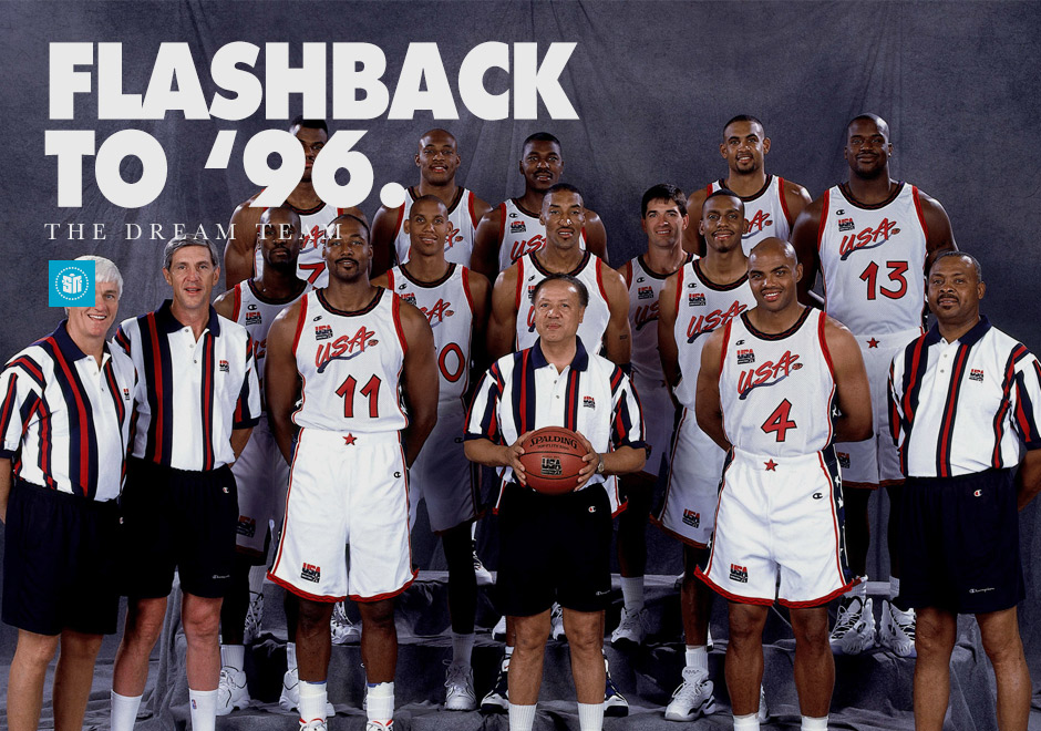Flashback To 96 1996 Dream Team Olympics