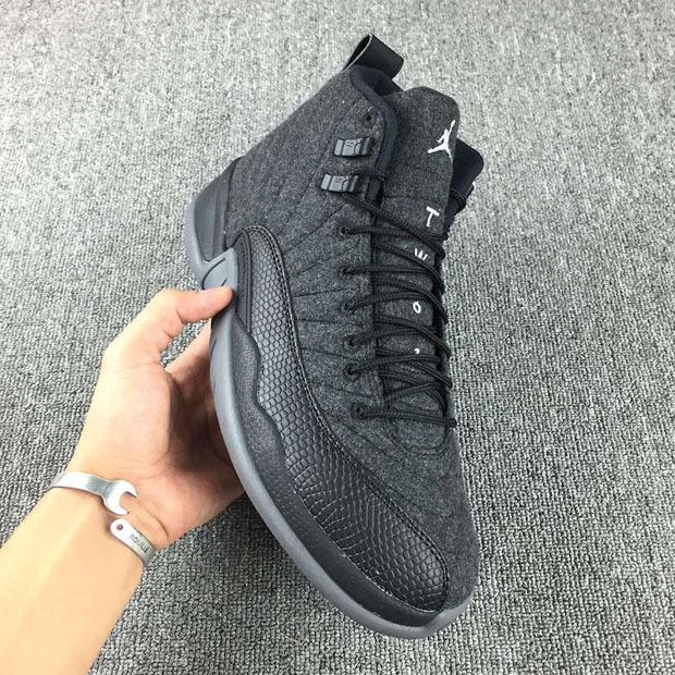 Jordan 12 Wool Detailed Look 06