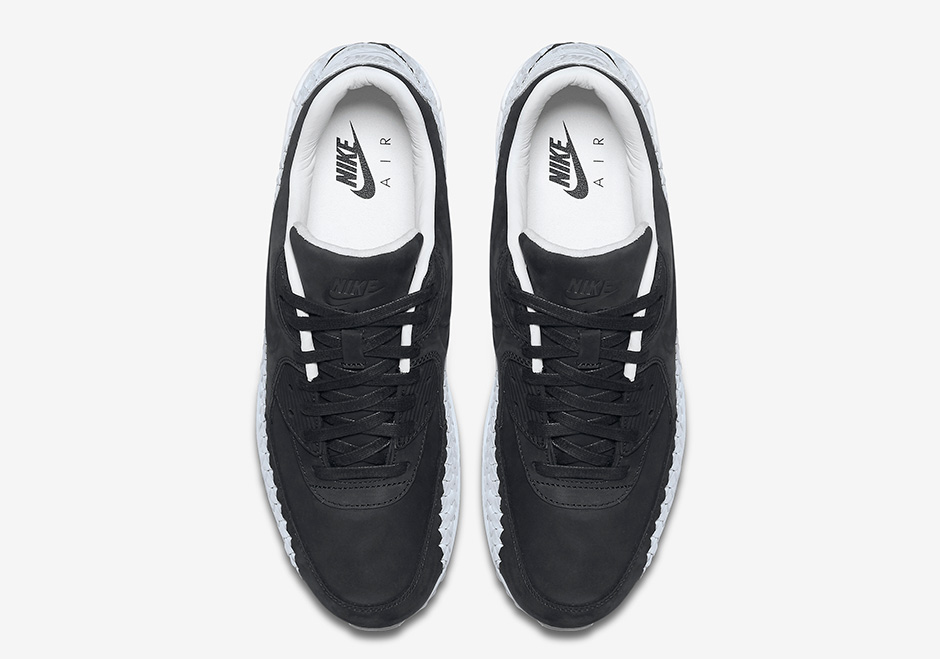 Nike Air Max 90 Woven Black White Ice 04
