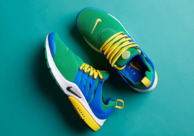 The Nike Air Presto Is Available In Classic Brazil Colors