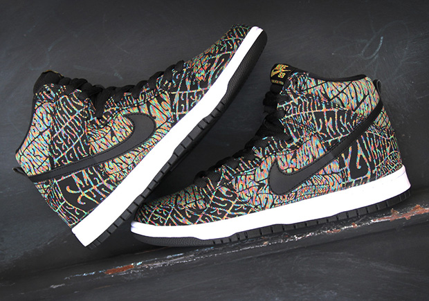 Nike SB Releases A Psychedelic Dunk High