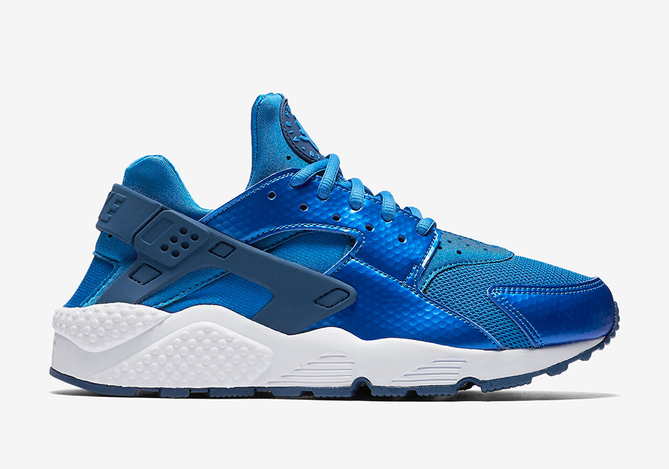 Nike Huarache Metallic Blue August 2016 02