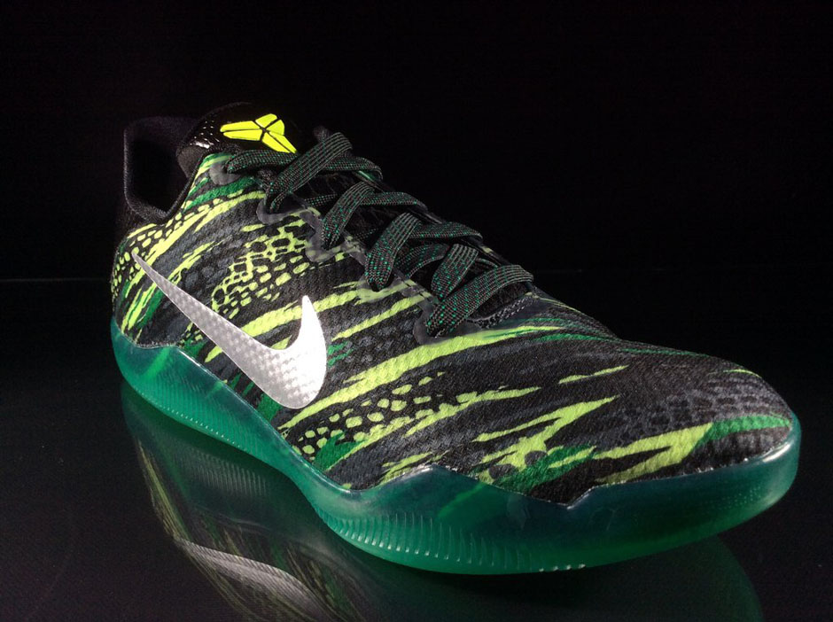 nike kobe 11 green snake gs Lance 03