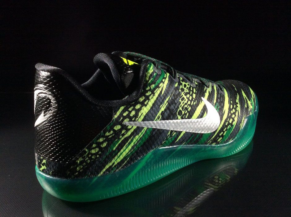 Nike Kobe 11 Green Snake Gs Release 04