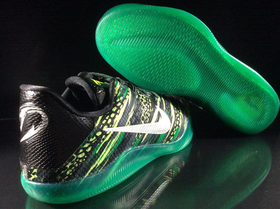 Nike Kobe 11 Green Snake Gs Release 06