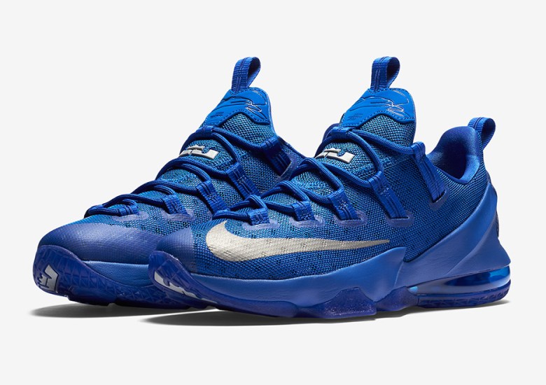 Nike LeBron 13 Lows In “Kentucky” Colors Are Here