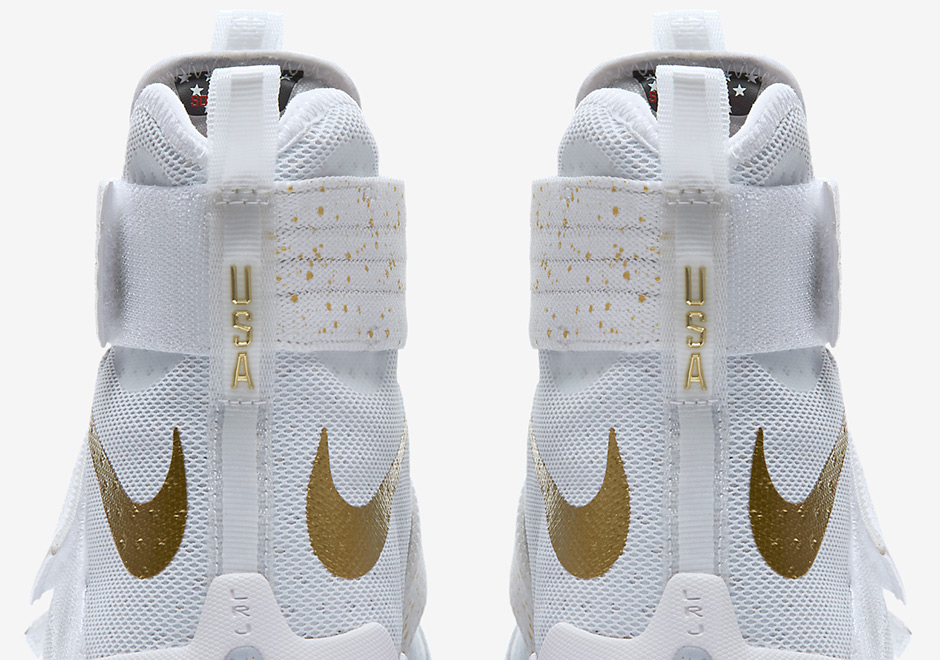 lebron soldier 10 gold medal