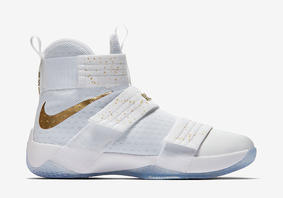 Nike Lebron Soldier 10 Gold Medal Release Date 04