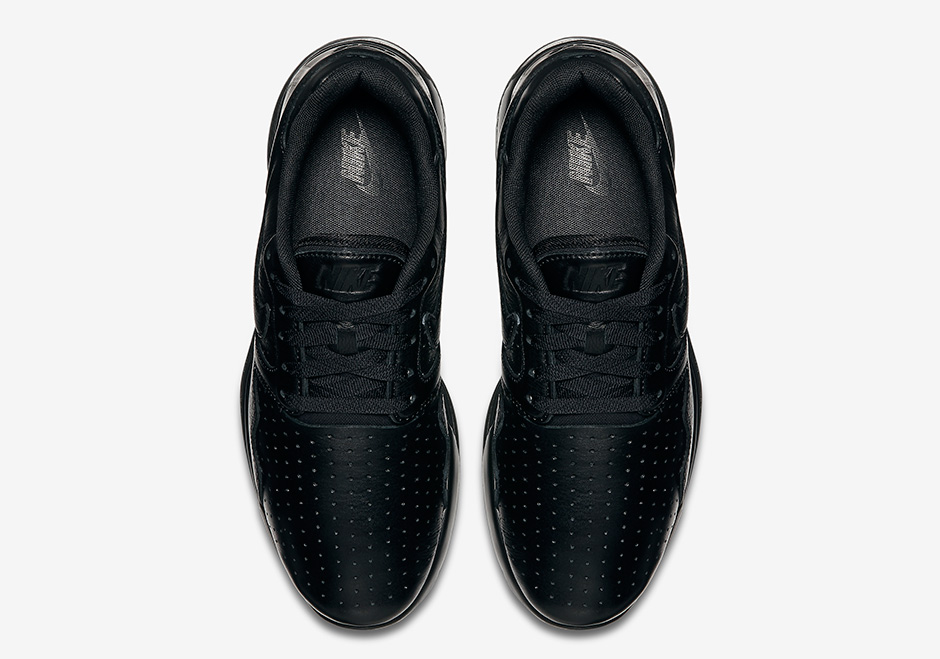 Nike Lunar Flow Leather Triple Black 05