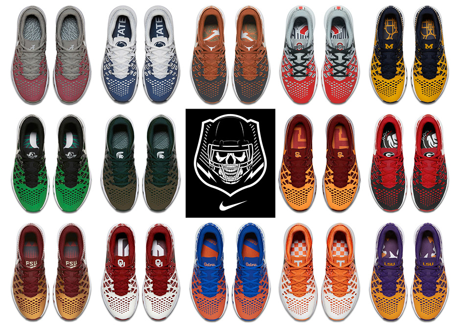 Nike Train Speed 4 Week Zero College Football Collection