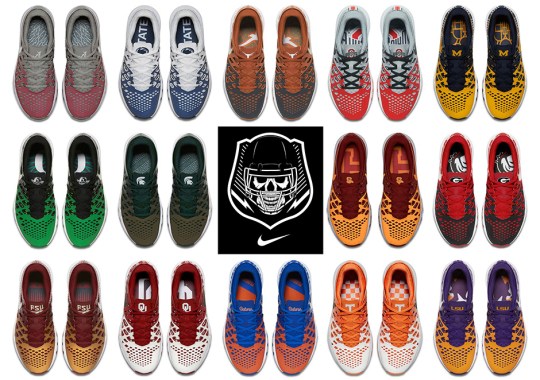 Nike Prepares For 2016 College Football With Training Shoes For 14 Schools