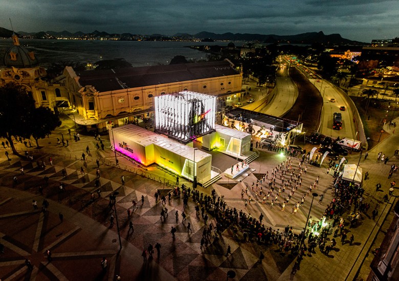Nike Plants A Massive Art Installation In Rio Throughout Olympics