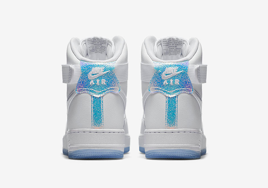 Nike Wmns Air Force 1 Iridescent White 10