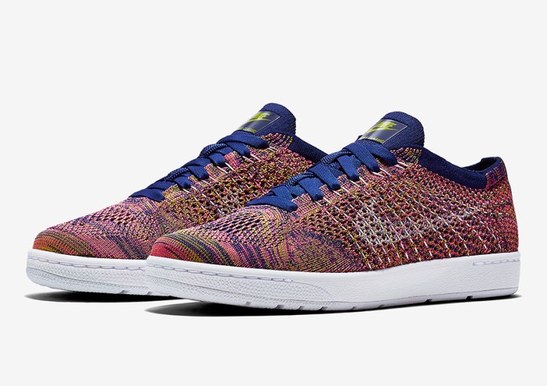 More Multi-Color Styling On The Nike Tennis Classic Flyknit