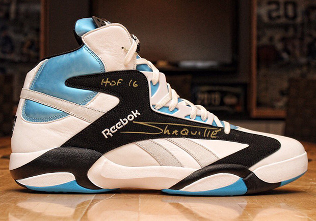 Shaq And Steiner Sports Are Releasing 1,000 Pairs Of Autographed Size 22 Reeboks
