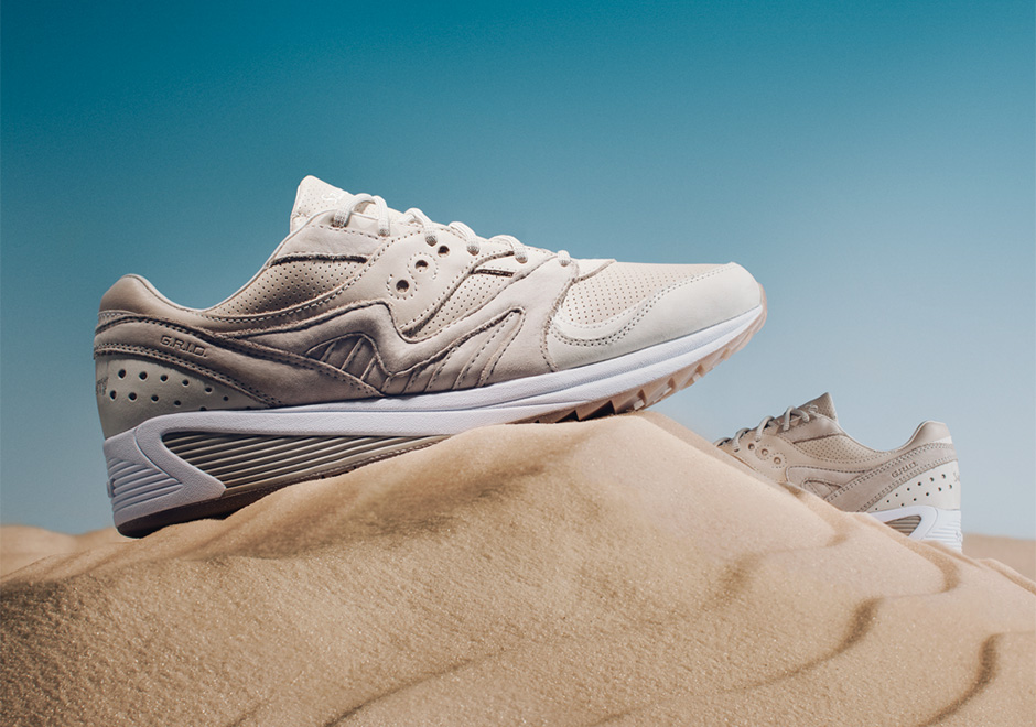 The Saucony Grid 8000 Heats Up With a "Desert" Colorway