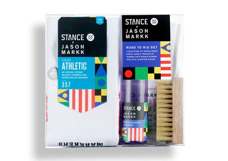 Stance Socks And Jason Markk Team Up For Rio-Inspired Cleaning Kit