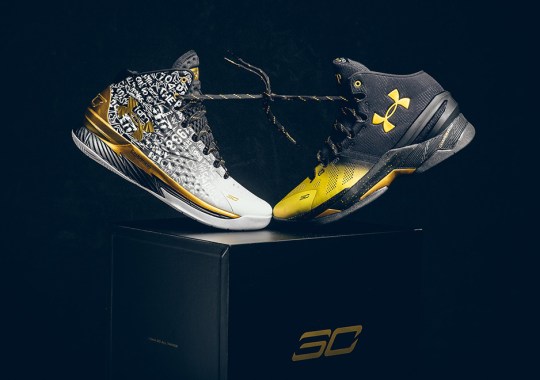 Steph Curry Wears UA With Images Of His Daughters Riley And Ryan