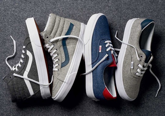 Vans Constructs Classic Models in Wool and Leather for Varsity Jacket Inspired Collection