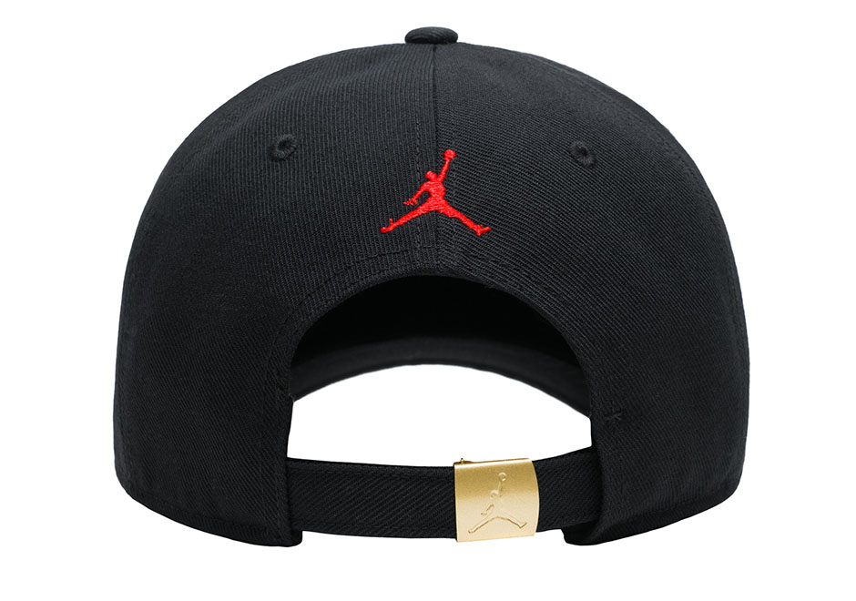 Jordan12 Logo Hat Black Back 2 Original