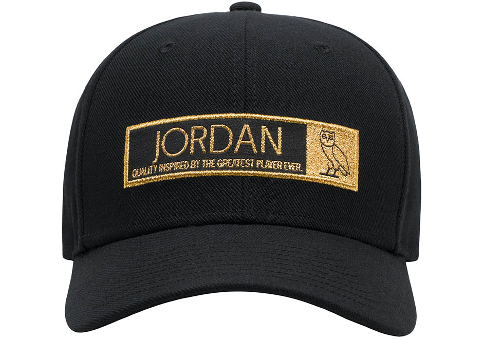 Jordan12 Logo Hat Black Front 2 Original