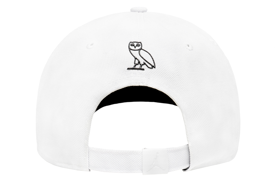 Ovo Jordan 16 Wordmark Logo Hat White Back New Original