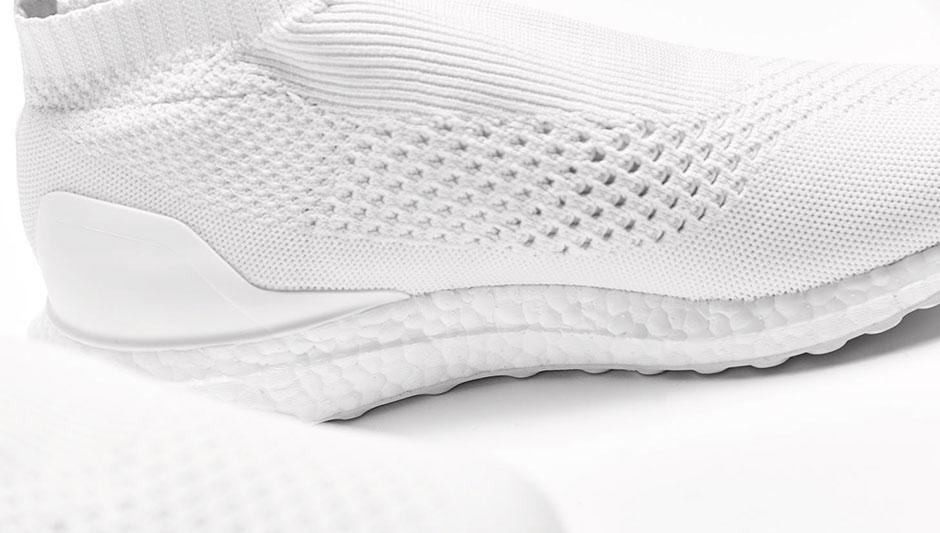 Triple White Adidas Ace 16 Purecontrol Ultra Boost 5
