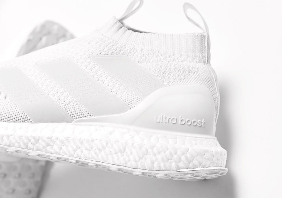Triple White Adidas Ace 16 Purecontrol Ultra Boost 7