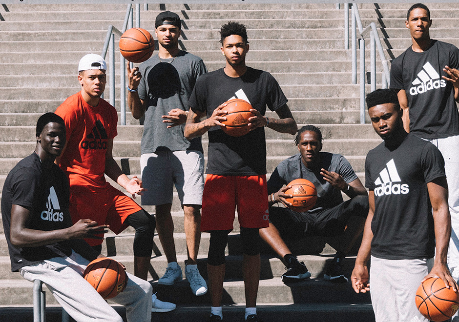 nba players signed with adidas