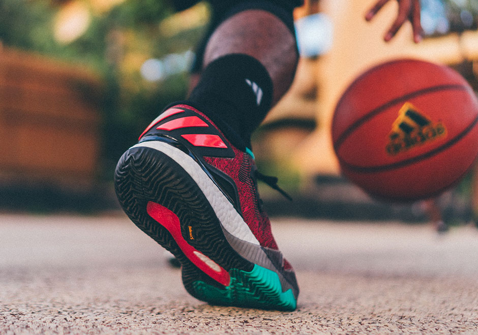 adidas Crazylight Boost James Harden Ghost Pepper SneakerNews