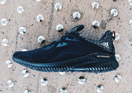 The adidas AlphaBOUNCE “Triple Black” Is Available Now