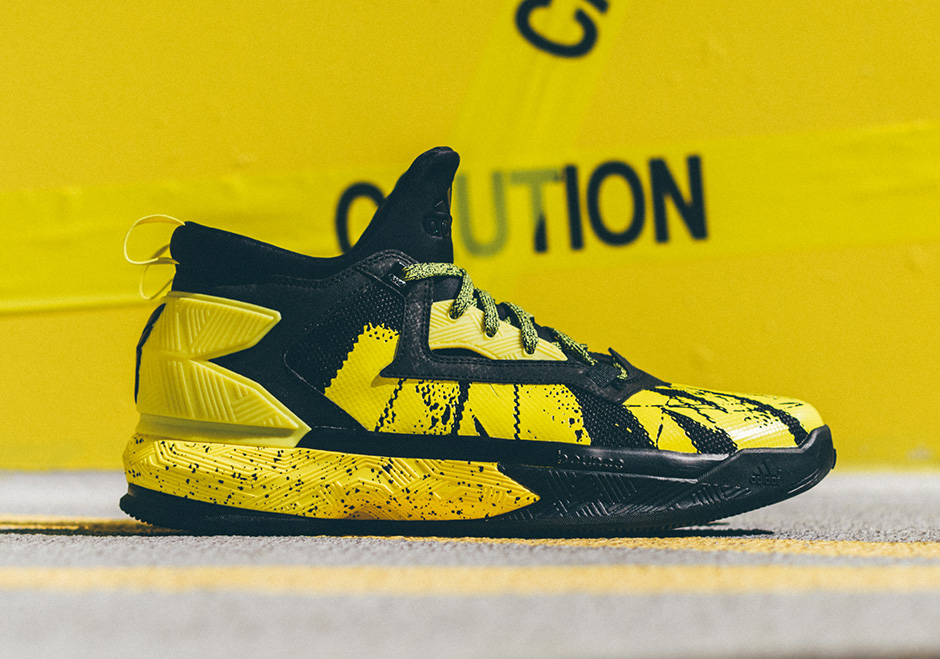 adidas and Damian Lillard Drop The New D Lillard 2 "Yellow Tape" Colorway