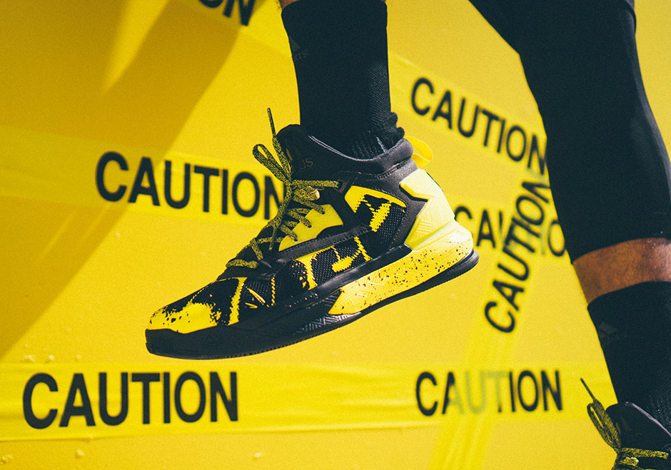 Adidas D Lillard 2 Yellow Tape Release Details 08
