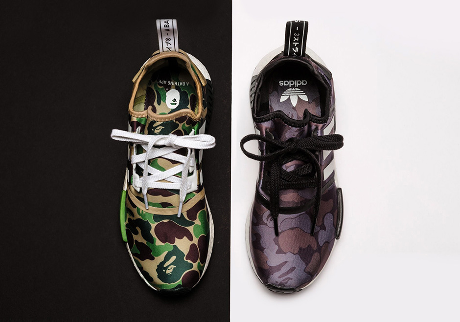 nmd x bape release