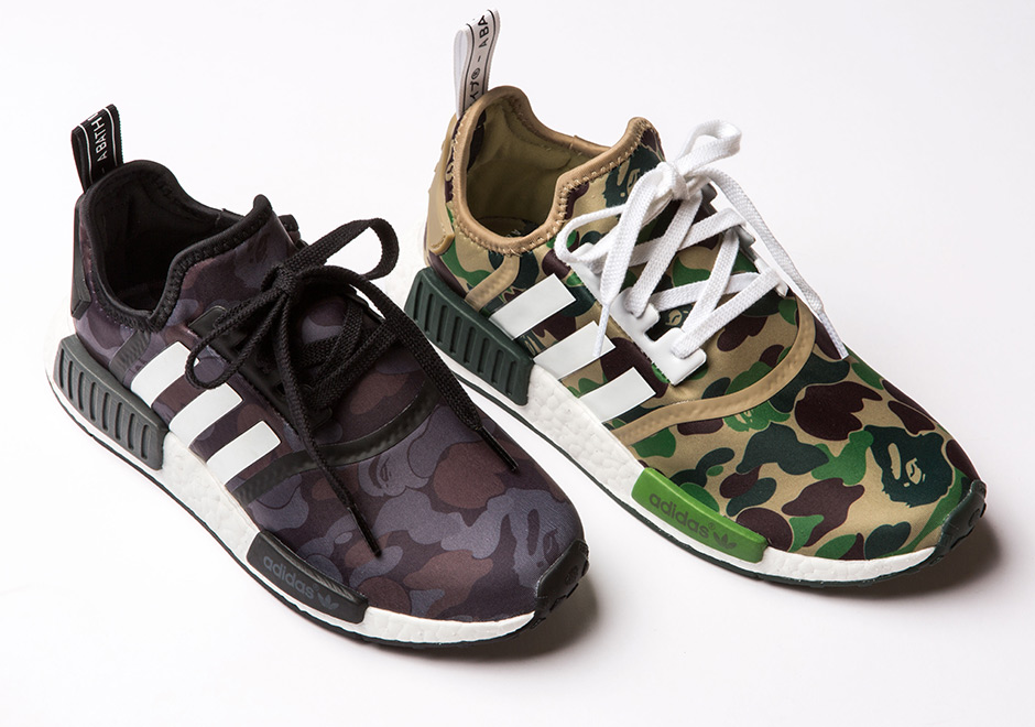 nmd bape camo