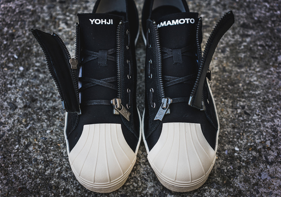 Adidas Y 3 Super Zip Black White Superstar Zipper 4